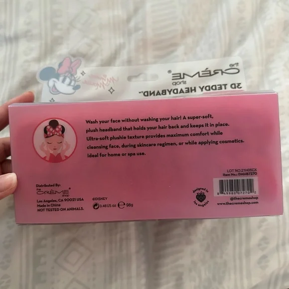 The Crème Shop x Disney Minnie Mouse Spa Headband - Picture 3 of 3